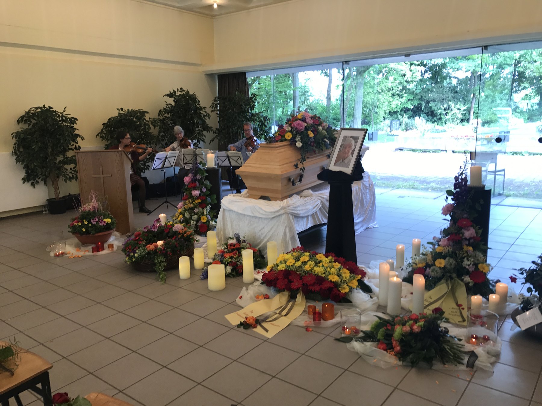 Heller Raum, stille Würde